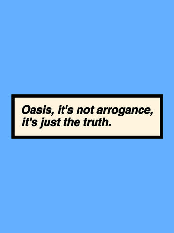 STICKER / Oasis